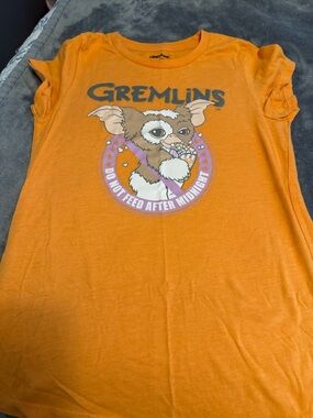 Gremlins Graphic Tee - Orange